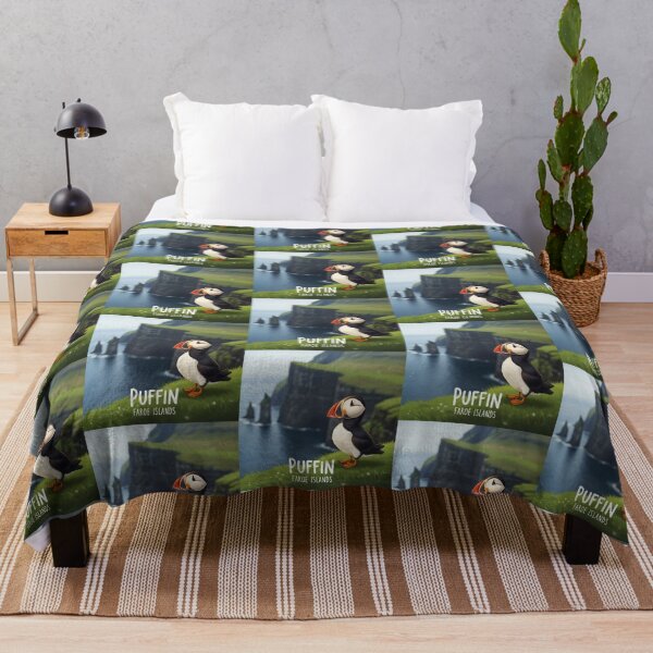 Item preview, Funny Faroe Islands Puffin - Cute Nordic Wildlife Souvenir designed and sold by Digital Dreams Arts.