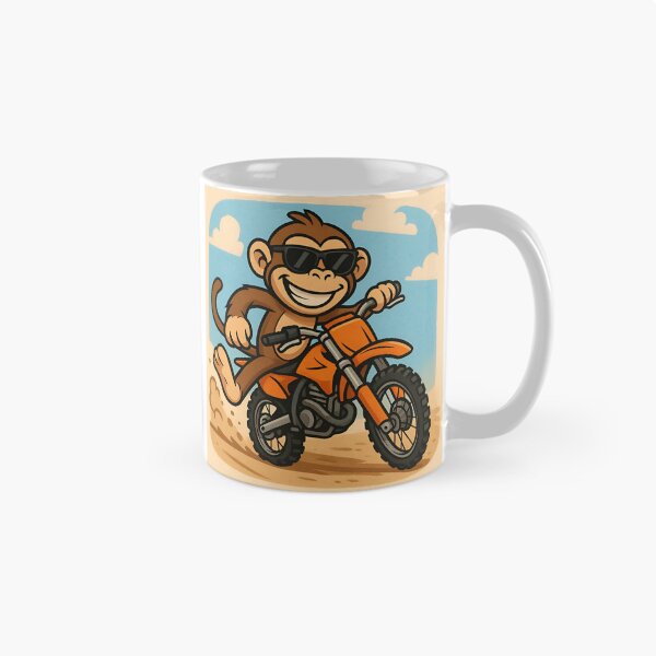 Item preview, Monkey on a Dirt Bike designed and sold by Jappo.