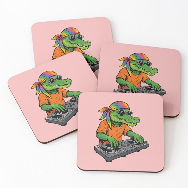 Item preview, Alligator DJ Party dance Musician vibe designed and sold by Sarcastic designs.
