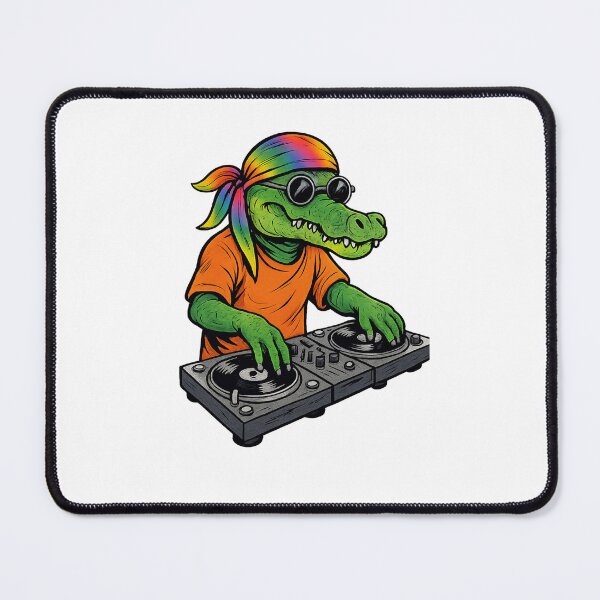 Item preview, Alligator DJ Party dance Musician vibe designed and sold by Sarcastic designs.