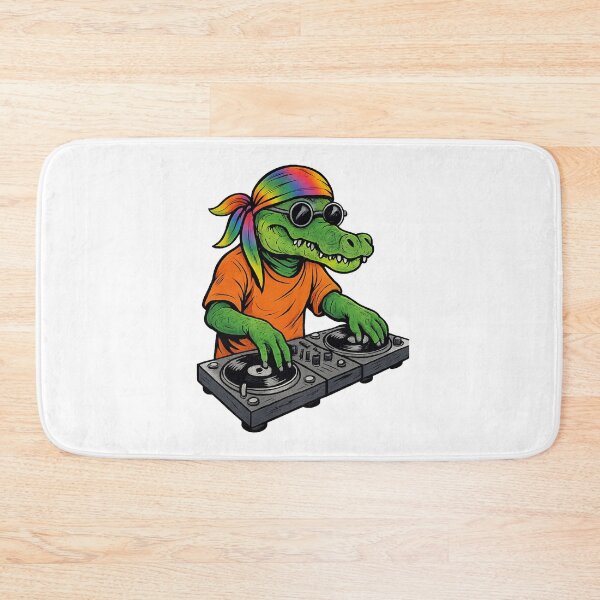 Item preview, Alligator DJ Party dance Musician vibe designed and sold by Sarcastic designs.