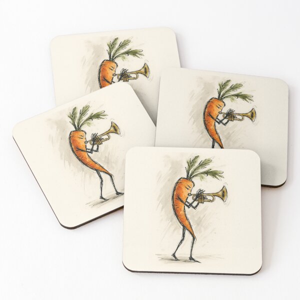 Item preview, Funny veggie trumpetist Musician vibe designed and sold by Sarcastic designs.