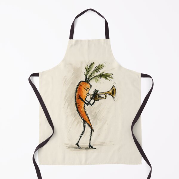 Item preview, Funny veggie trumpetist Musician vibe designed and sold by Sarcastic designs.