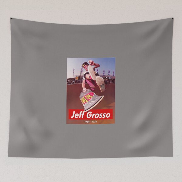Item preview, JEFF-GROSSO-RIP-SKATEBOARD-ESSENTIAL-T-SHIRT designed and sold by mckethanau.