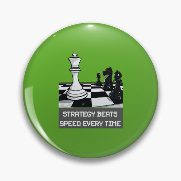 Item preview, Strategy Beats Speed Every Time designed and sold by RonPaulHappyGamer.