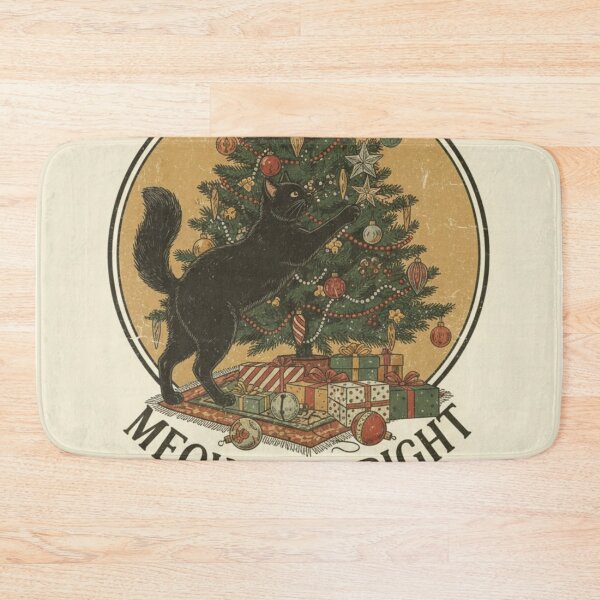 Item preview, CUTE BLACK CAT CHRISTMAS designed and sold by Obinne.