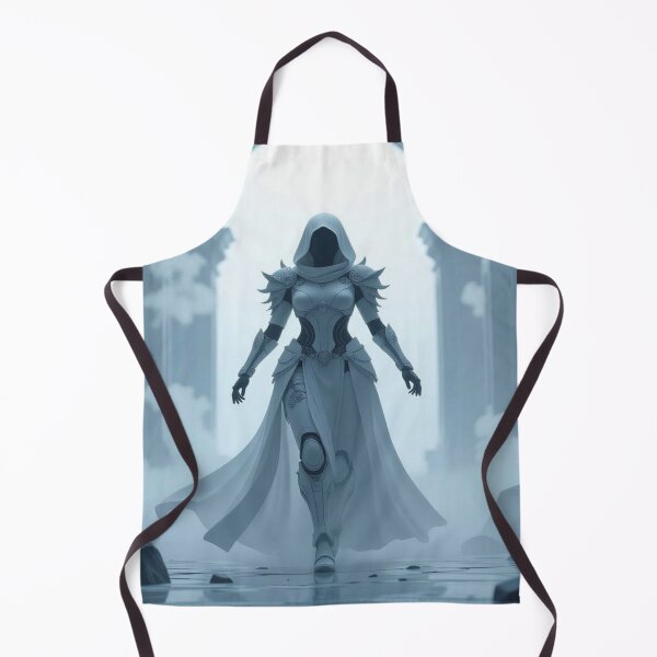 Item preview, Hooded Sentinel in Misty Ruins – mystic strength & poetic silence for lovers of surreal fantasy designed and sold by FotoworldEdel.
