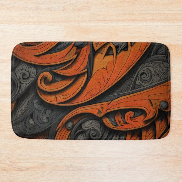 Item preview, New Zealand Māori Paua Pattern Koru Design 562 designed and sold by GrinGalore.