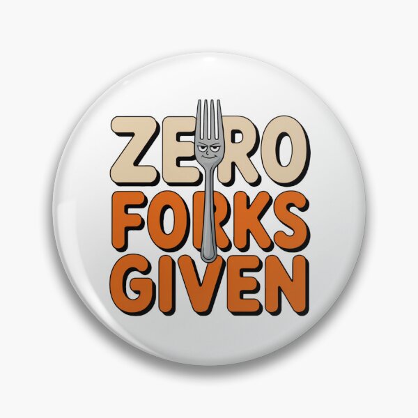 Artikelvorschau, Zero Forks Given Lustiges Thanksgiving Foodie Shirt entworfen und verkauft von WSPrintCrafter.