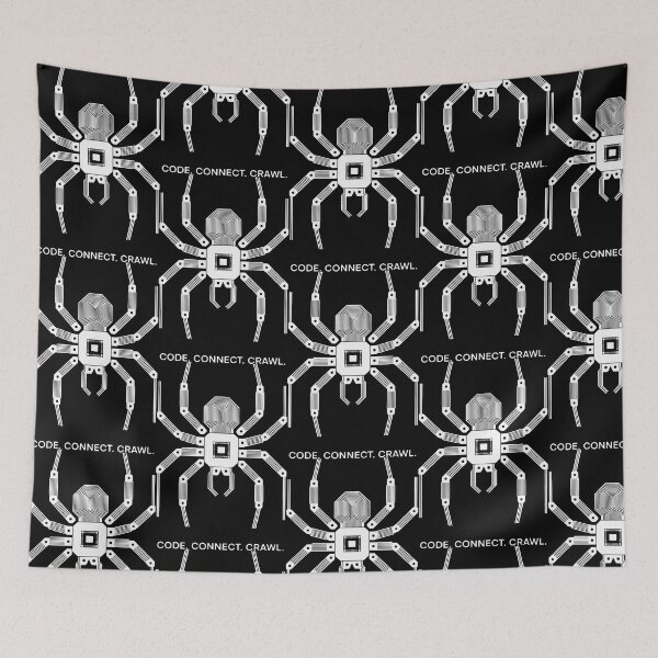 Item preview, Code Connect Crawl – Futuristic Circuit Spider Concept designed and sold by SplashTastic.