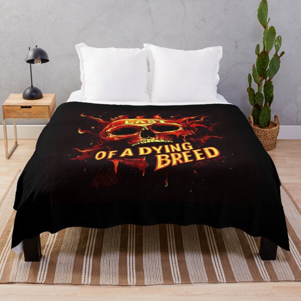 Item preview, Last of a Dying Breed – Skull and Flames designed and sold by dppjgjlo11.