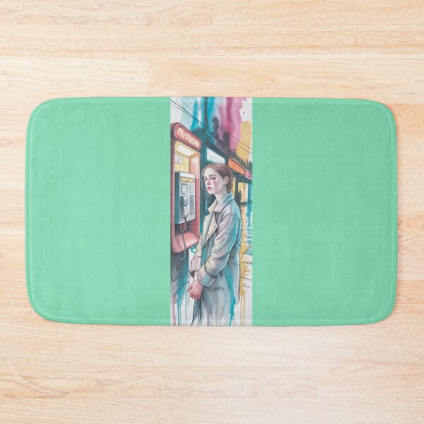 Item preview, Lonely Girl At Payphone By Merch, Limited Edition designed and sold by JERICHOALBERT2.