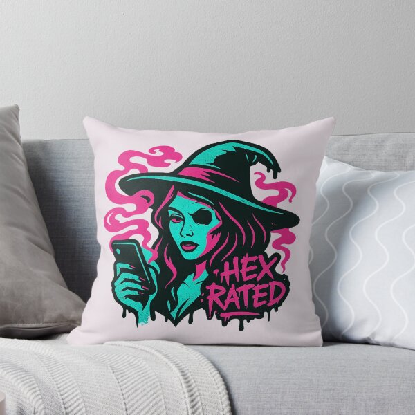 Item preview, Hex Rated – Pop Art Witch Spellcaster designed and sold by Bratak.