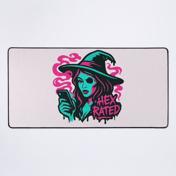 Item preview, Hex Rated – Pop Art Witch Spellcaster designed and sold by Bratak.