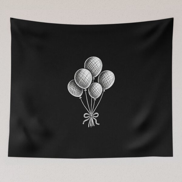 Item preview, Grid Textured Balloon Bouquet designed and sold by LuckCraftStudio.