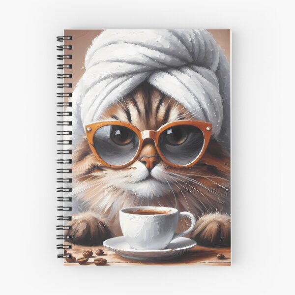 Item preview, Cat Morning Coffee designed and sold by Visual Nomad Club.