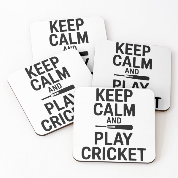 Item preview, Keep Calm and Play Cricket designed and sold by Frank Ring.