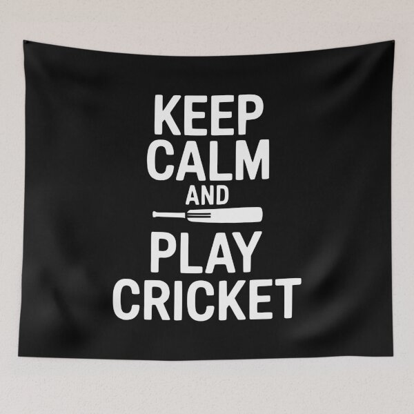 Item preview, Keep Calm and Play Cricket designed and sold by Frank Ring.