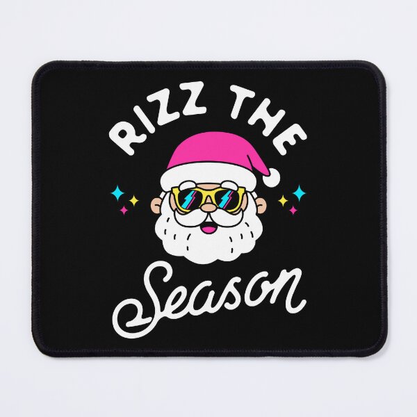 Artikelvorschau, Rizz the Season – Weihnachtsmann der Generation Z mit Retro-Sonnenbrille – Cooles, lustiges Weihnachts-Rizz entworfen und verkauft von Brogress Project.