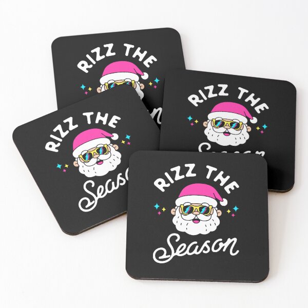 Item preview, Rizz the Season - Gen Z Santa with Retro Sunglasses - Cool Funny Christmas Rizz designed and sold by Brogress Project.