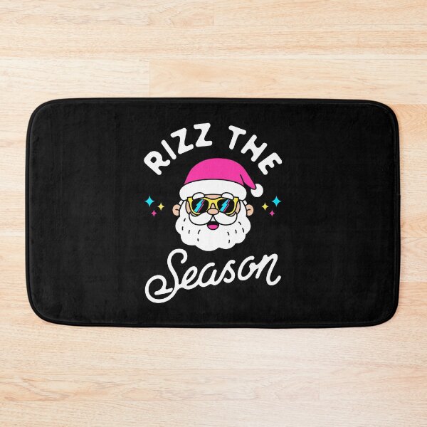 Item preview, Rizz the Season - Gen Z Santa with Retro Sunglasses - Cool Funny Christmas Rizz designed and sold by Brogress Project.