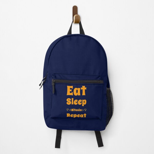 Item preview, Eat sleep Bitcoin repeat designed and sold by CaraLetitia.