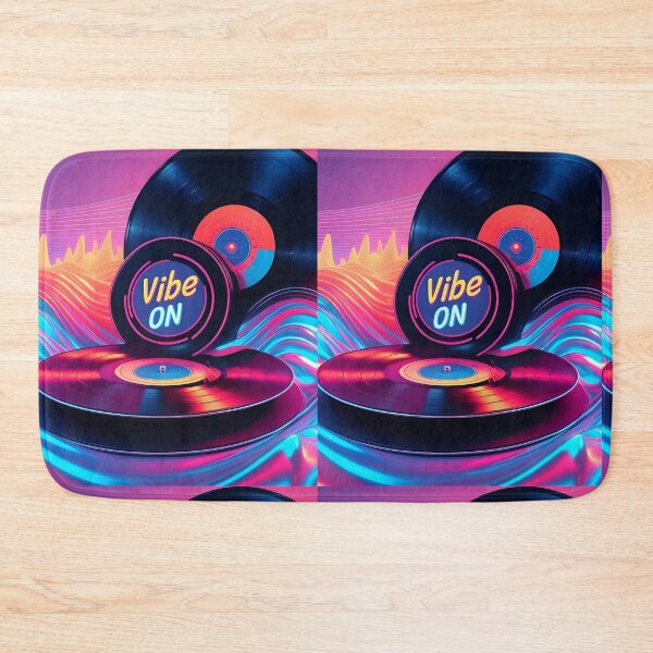 Item preview, "Retro Vinyl Explosion" designed and sold by Looloo Grafix.