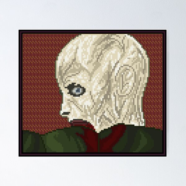 Item preview, Resident Evil Zombie Pixel Art designed and sold by AlleenasPixels.