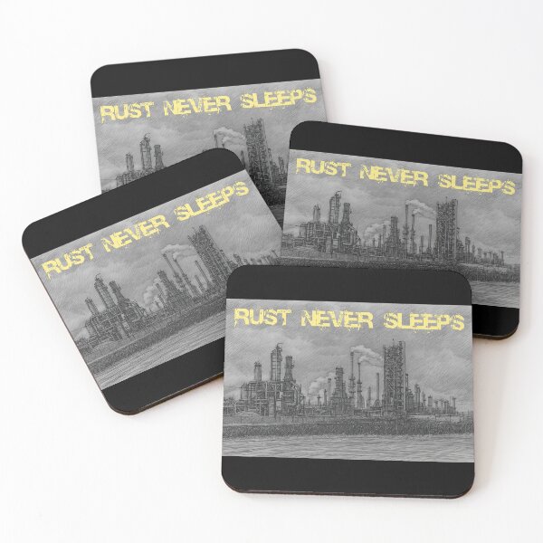Item preview, Rust Never Sleeps designed and sold by Saint Arts Studio.
