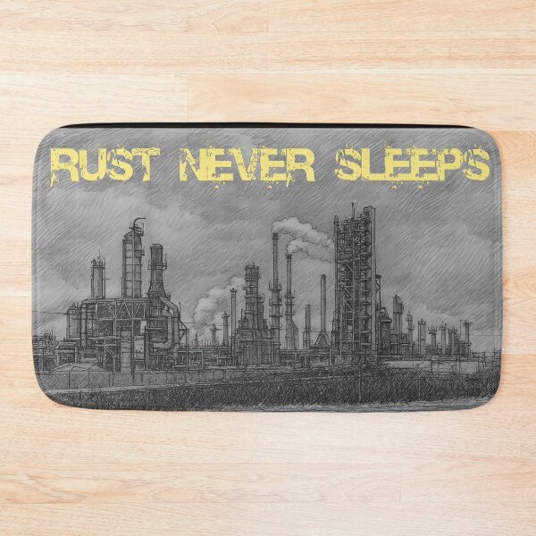 Item preview, Rust Never Sleeps designed and sold by Saint Arts Studio.