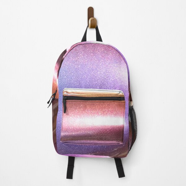 Item preview, Polychrome waves in copper and violet | Contemporary abstraction designed and sold by Ida Aniz Studio.
