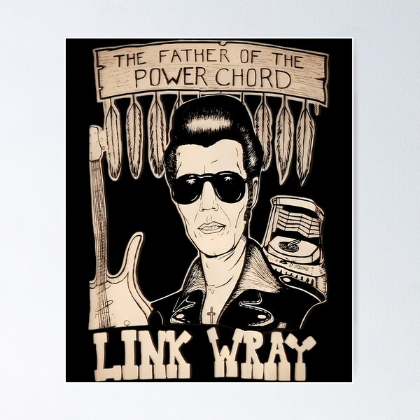 Item preview, Earthy 80s Link W.ray Vintage Musician And Instrumental Retro Roll designed and sold by VanessaGoodwin.