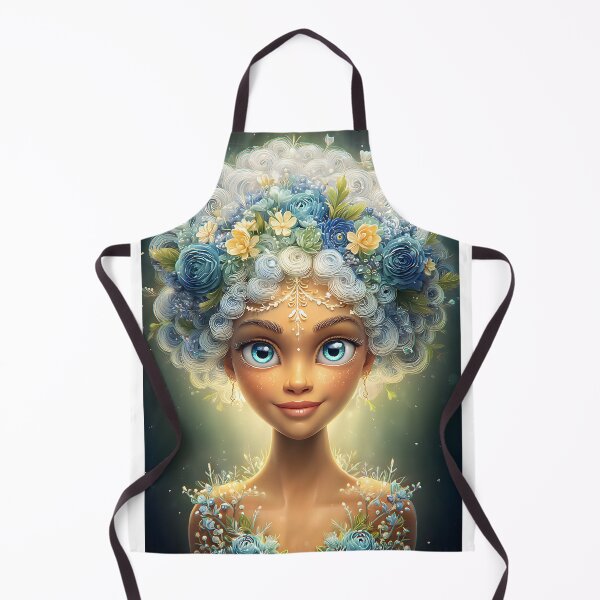 Item preview, Whimsical Floral Portrait with Ethereal Vibes designed and sold by Artessie.