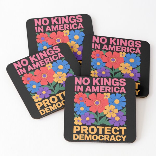 Item preview, No King in American Retro Boho Floral 70s Democracy Women designed and sold by BLZART.