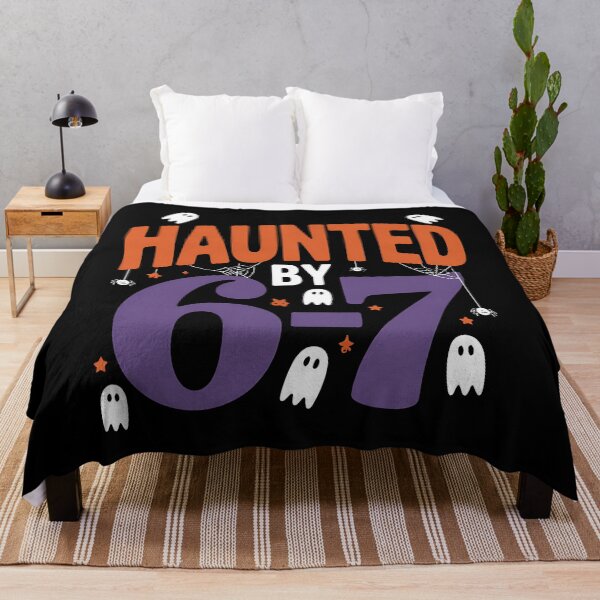 Item preview, Haunted by 67 Funny Haunted by 6-7 Funny 6 7 Halloween designed and sold by BakeryDozen.