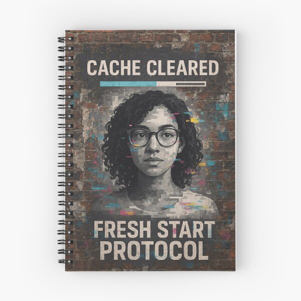 Item preview, Cache Cleared: Fresh Start Protocol designed and sold by ArtsyInventor.