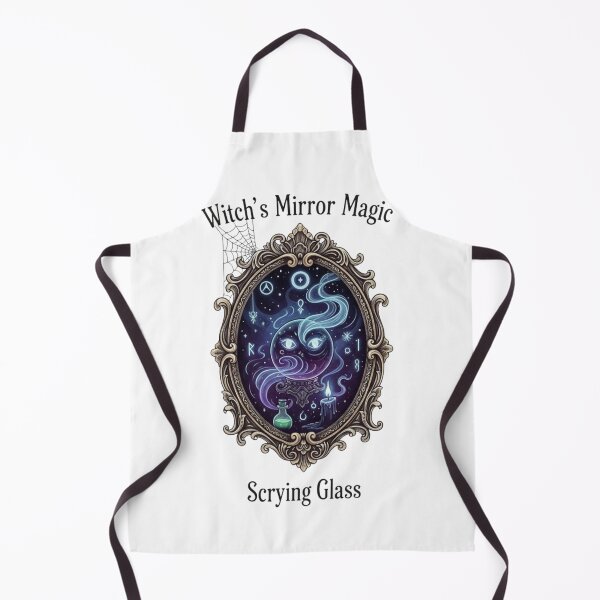 Item preview, Witch's Mirror | Occult Scrying Glass Art | Mystic Gothic Halloween Design designed and sold by Wear Sculpt.