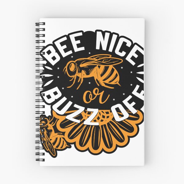Item preview, Bee Nice or Buzz Off – Funny Bee Quote T-Shirt designed and sold by AgnieszkaTees.
