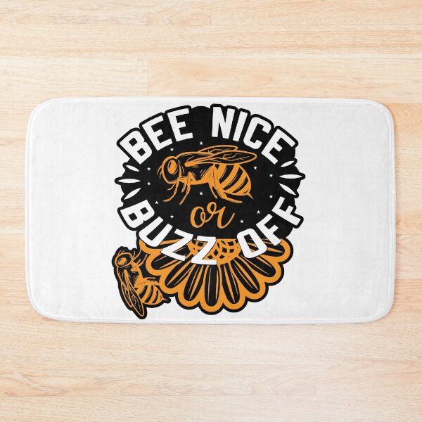 Item preview, Bee Nice or Buzz Off – Funny Bee Quote T-Shirt designed and sold by AgnieszkaTees.