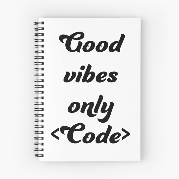 Item preview, Good vibes only <Code> designed and sold by Programming Jokes.
