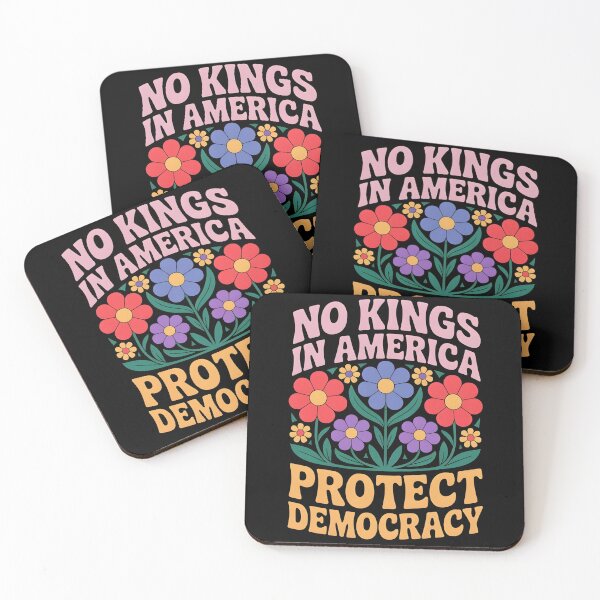 Item preview, No King in American Retro Boho Floral 70s Democracy Women designed and sold by BLZART.