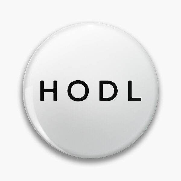 Item preview, Hodl Bitcoin Futurism Black Logo designed and sold by CyberRex.