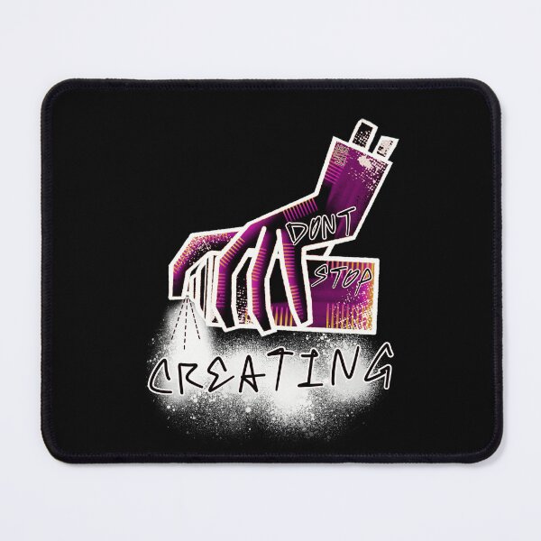 Item preview, Dont Stop Creating (pink) designed and sold by LenOutOf10-art.