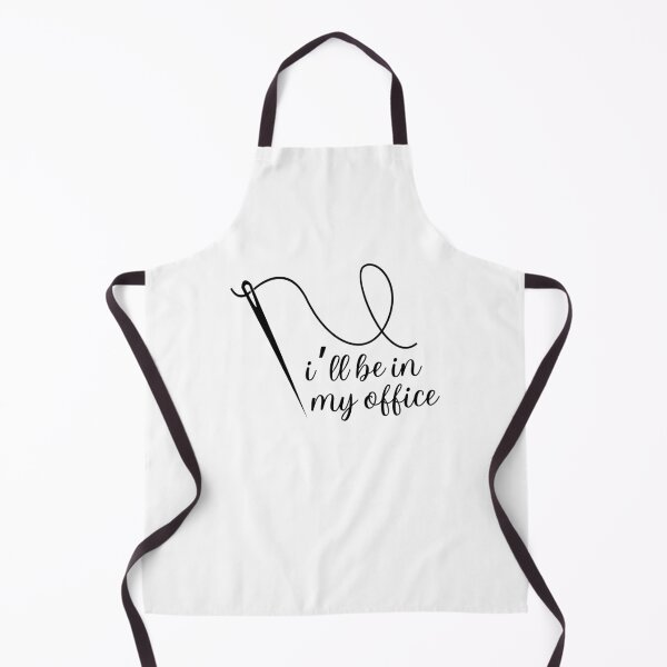 Item preview, Funny Sewing I'll Be in my Office Quilters Fabric Lovers Gift designed and sold by MouDantArts.