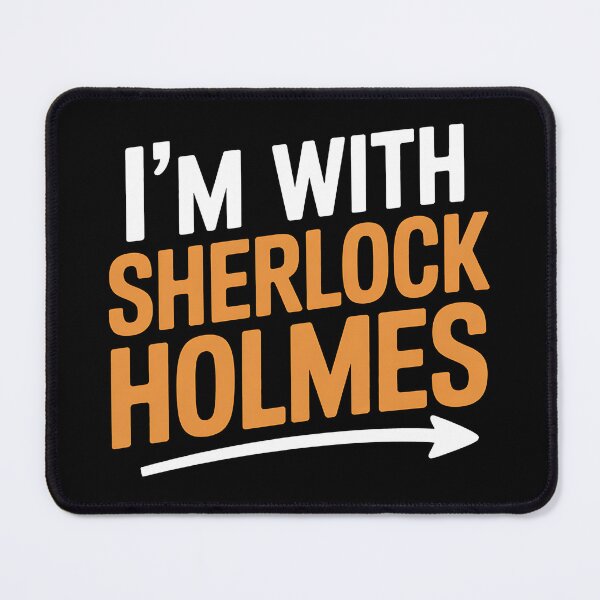 Item preview, I’m with Sherlock Holmes Halloween Matching Couple Costume designed and sold by BakeryDozen.