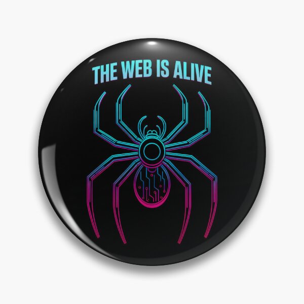 Item preview, Futuristic Neon Spider Formed by Circuit Lines designed and sold by SplashTastic.