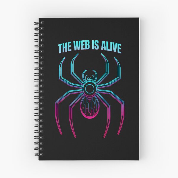 Item preview, Futuristic Neon Spider Formed by Circuit Lines designed and sold by SplashTastic.