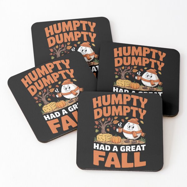 Item preview, Humpty Dumpty Had A Great Fall Halloween Thanksgiving Autumn designed and sold by BakeryDozen.