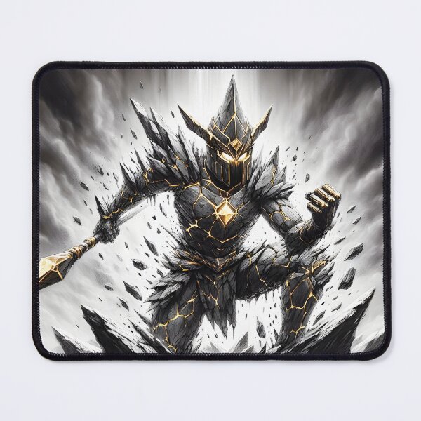 Item preview, Obsidian Warrior, Ai Generated Art  designed and sold by ACC .