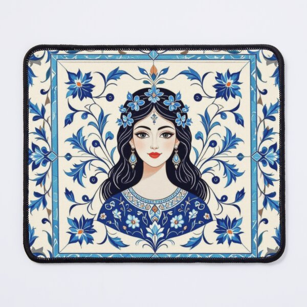 Item preview, Fairy of Persian Tiles designed and sold by BlueYasmine.